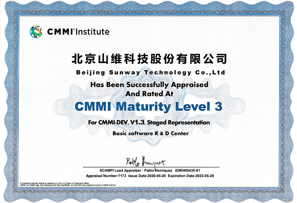 cmmi maturity level 3